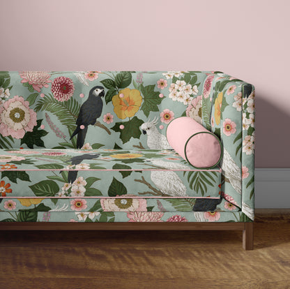 Arcadia in Duck Egg Blue Colourway - Large Scale